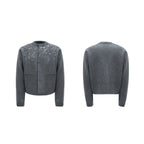 Rhinestone - Embellished Knit Cardigan Jacket - COPPING THREADS - ArguE CulturE