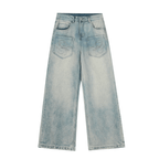 Rhinestone Star Wide - Leg Denim Jeans - COPPING THREADS - CT Select