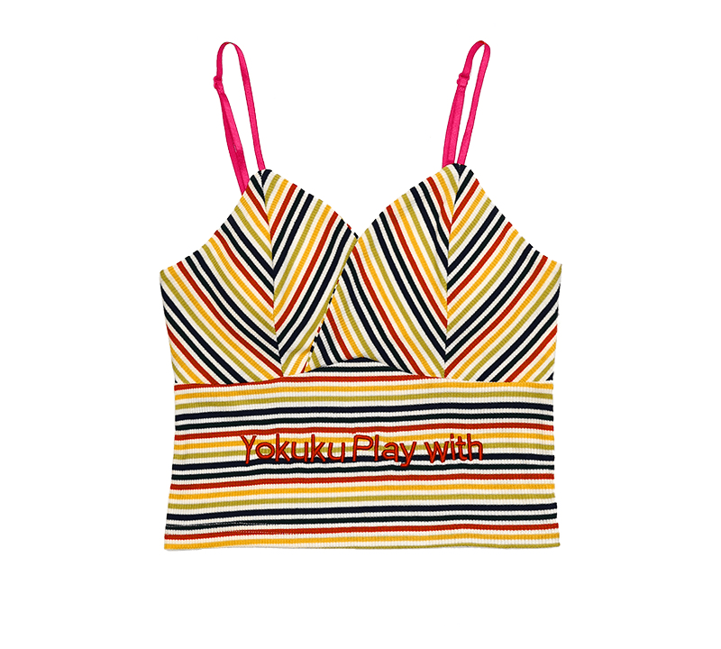 Ribbed Padded Cami Top - COPPING THREADS - Yokuku