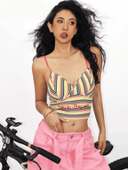 Ribbed Padded Cami Top - COPPING THREADS - Yokuku