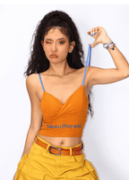 Ribbed Padded Cami Top - COPPING THREADS - Yokuku