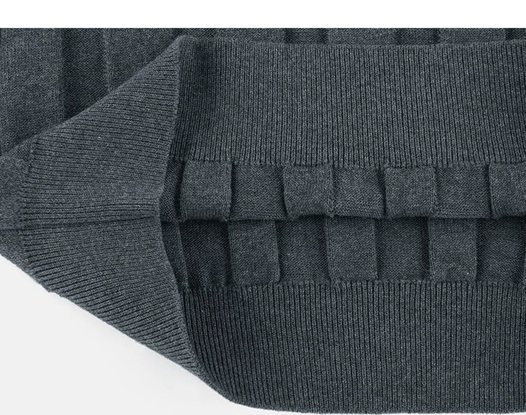 Ribbed Short-Sleeve Henley - COPPING THREADS - IDLT