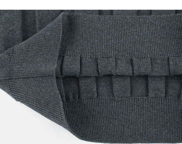 Ribbed Short-Sleeve Henley - COPPING THREADS - IDLT