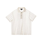 Ripple Lace Polo Tee - COPPING THREADS - APRIORITY