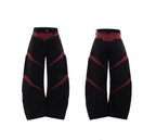 Rivet Accents Multi - Panel Wide - Leg Cargo Pants - COPPING THREADS - ArguE CulturE