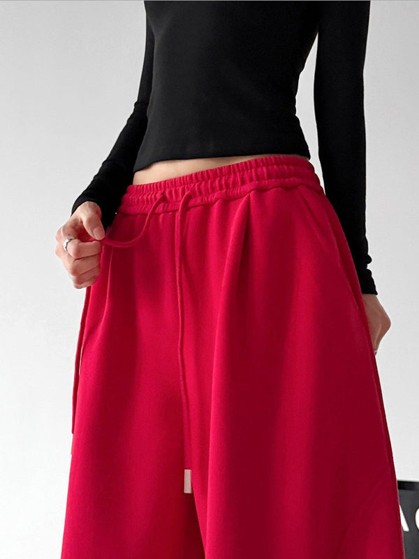 Rivet-Detail Wide-Leg Sweatpants - CT6259 - COPPING THREADS - CT ORIGINALS