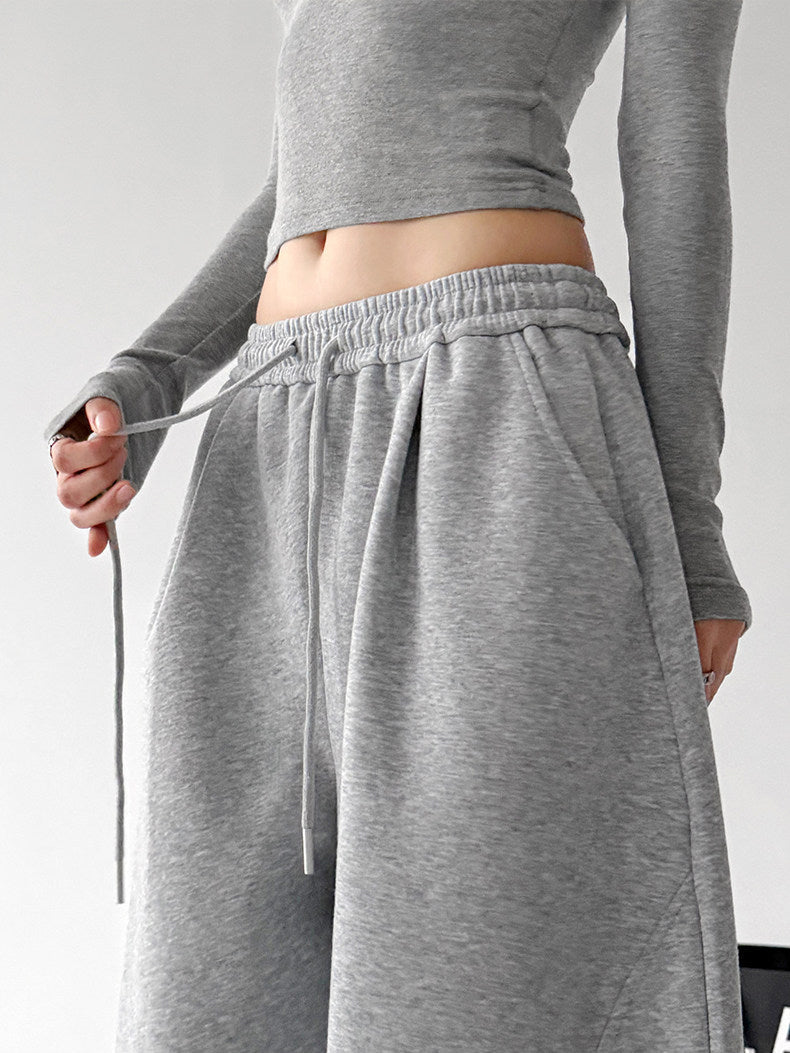 Rivet-Detail Wide-Leg Sweatpants - CT6259 - COPPING THREADS - CT ORIGINALS