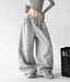 Rivet-Detail Wide-Leg Sweatpants - CT6259 - COPPING THREADS - CT ORIGINALS