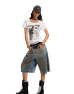 Rock Girl Fitted Scoop Neck Tee - COPPING THREADS - 0123Start