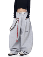 Rope‑Belt Baggy Scythe Sweatpants - COPPING THREADS - CT Select