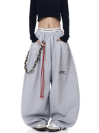 Rope‑Belt Baggy Scythe Sweatpants - COPPING THREADS - CT Select