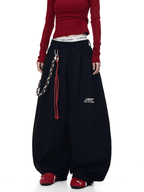 Rope‑Belt Baggy Scythe Sweatpants - COPPING THREADS - CT Select