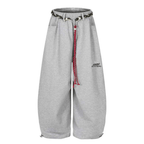 Rope‑Belt Baggy Scythe Sweatpants - COPPING THREADS - CT Select