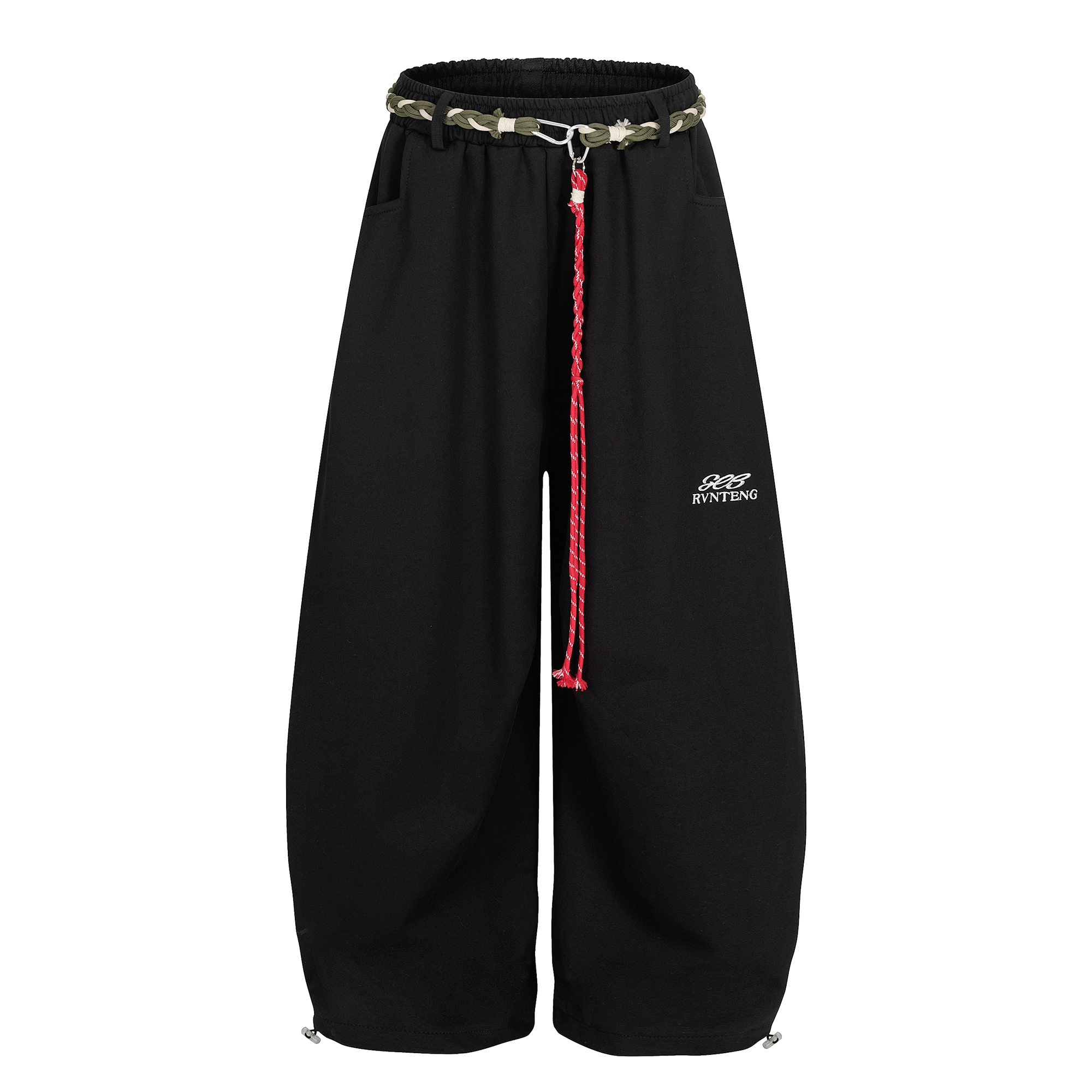 Rope‑Belt Baggy Scythe Sweatpants - COPPING THREADS - CT Select