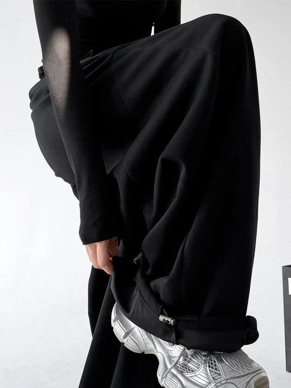 Rounded Wide-Leg Sweatpants - COPPING THREADS - CT ORIGINALS