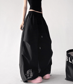 Ruched Wide - Leg Parachute Pants – CT6665 - COPPING THREADS - CT Select