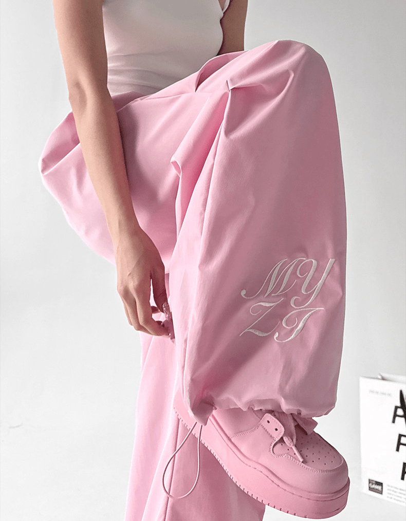 Ruched Wide - Leg Parachute Pants – CT6665 - COPPING THREADS - CT Select