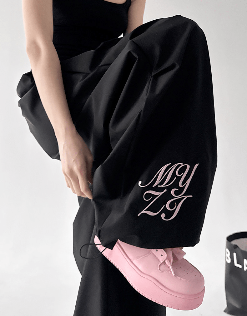 Ruched Wide - Leg Parachute Pants – CT6665 - COPPING THREADS - CT Select