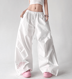 Ruched Wide - Leg Parachute Pants – CT6665 - COPPING THREADS - CT Select