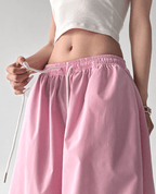 Ruched Wide - Leg Parachute Pants – CT6665 - COPPING THREADS - CT Select