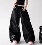 Ruched Wide - Leg Parachute Pants – CT6665 - COPPING THREADS - CT Select