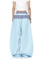 Ruffle Gingham Parachute Pants - COPPING THREADS - CT Select