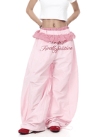 Ruffle Gingham Parachute Pants - COPPING THREADS - CT Select