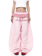 Ruffle Gingham Parachute Pants - COPPING THREADS - CT Select