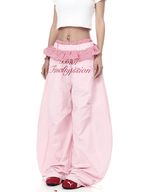 Ruffle Gingham Parachute Pants - COPPING THREADS - CT Select