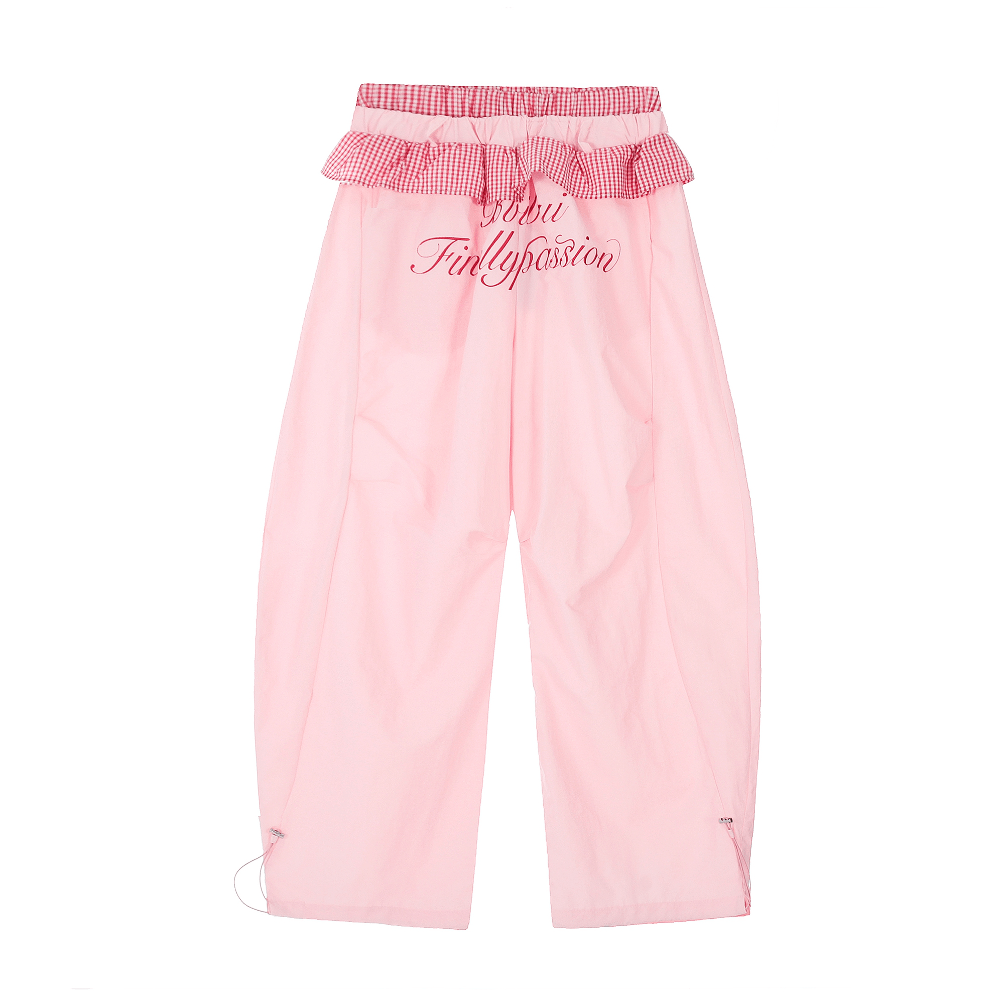 Ruffle Gingham Parachute Pants - COPPING THREADS - CT Select