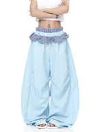 Ruffle Gingham Parachute Pants - COPPING THREADS - CT Select