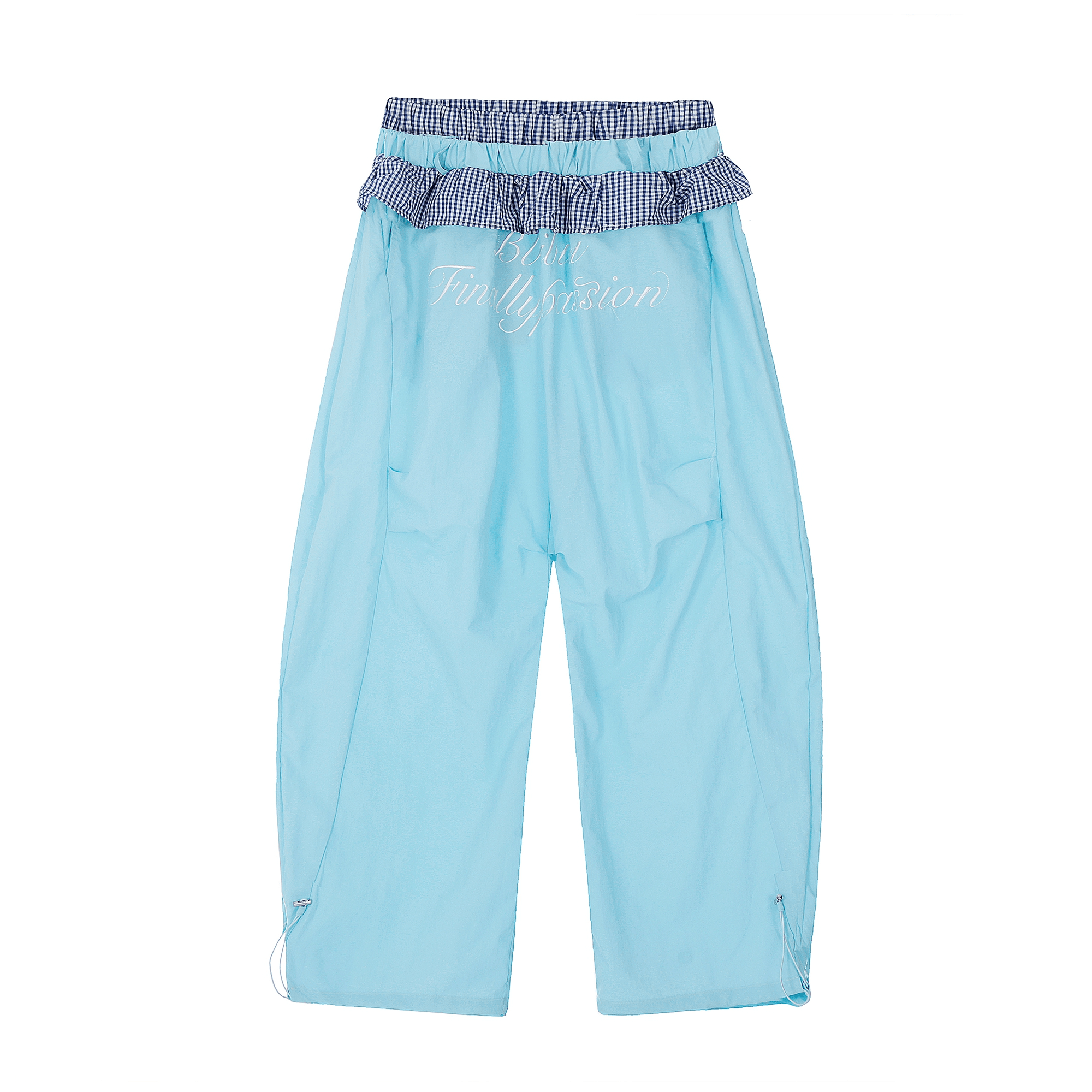 Ruffle Gingham Parachute Pants - COPPING THREADS - CT Select