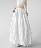 Ruffle Hem Bubble Maxi Skirt - CT5237 - COPPING THREADS - CT Select