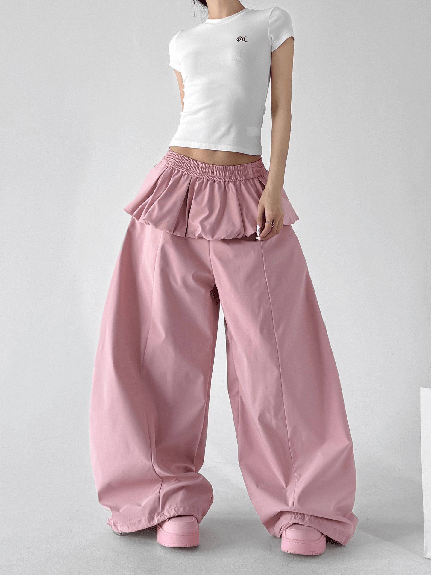 Ruffle Layered Wide - Leg Pants – CT6671 - COPPING THREADS - CT Select