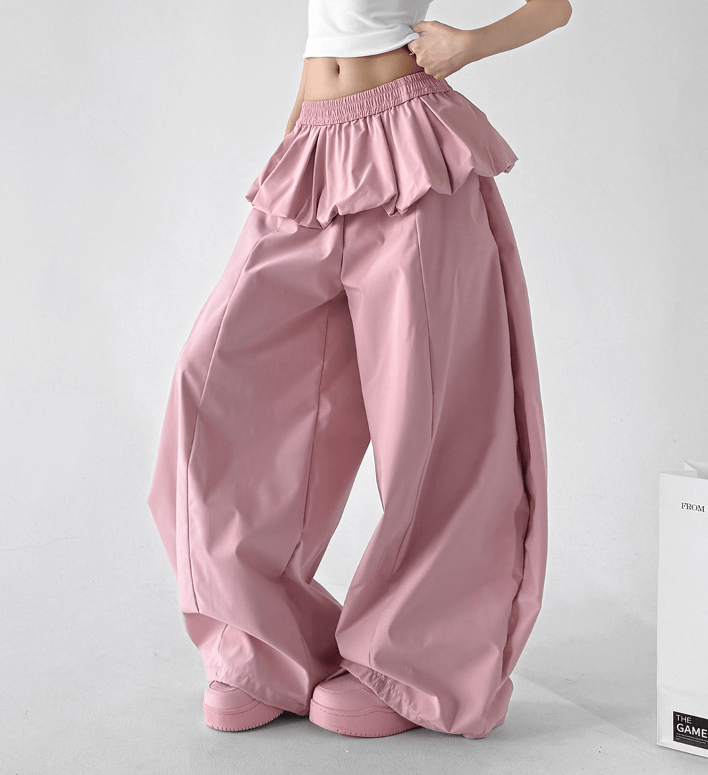 Ruffle Layered Wide - Leg Pants – CT6671 - COPPING THREADS - CT Select