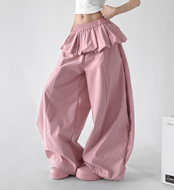 Ruffle Layered Wide - Leg Pants – CT6671 - COPPING THREADS - CT Select