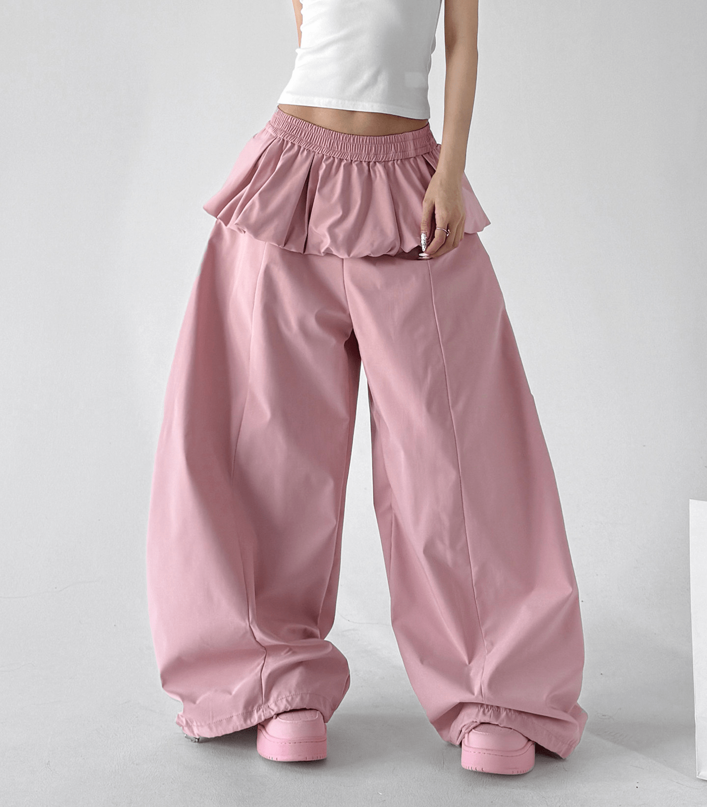 Ruffle Layered Wide - Leg Pants – CT6671 - COPPING THREADS - CT Select
