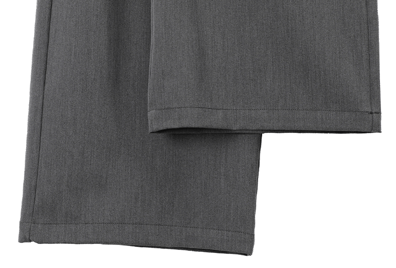 Ruffle Waist Pleated Wide - Leg Trousers - COPPING THREADS - CT Select