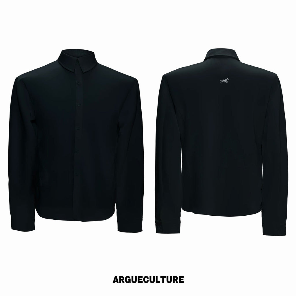 Satin-Finish Waist-Shaped Shirt - COPPING THREADS - Argue Culture