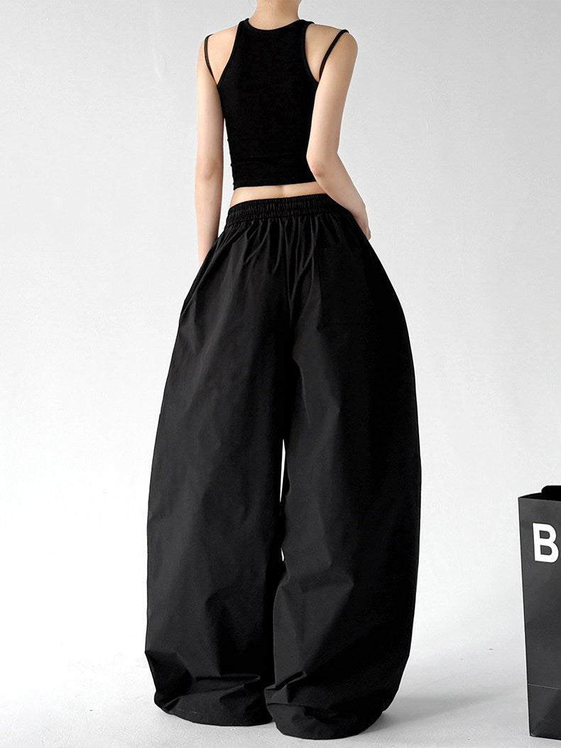 Scalloped-Lace Wide-Leg Pants - CT66203 서브 이미지