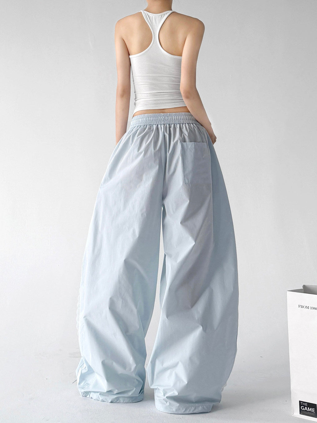 Scalloped-Lace Wide-Leg Pants - CT66203 - COPPING THREADS - CT ORIGINALS