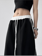 Scimitar Stripe Wide‑Leg Track Pants - COPPING THREADS - CT Select