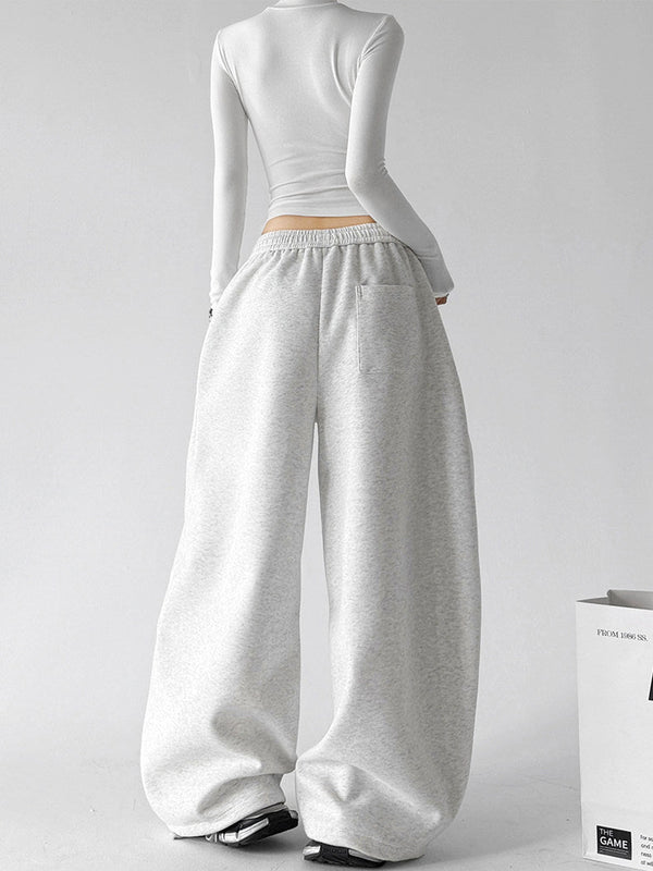 Script-Stripe Wide-Leg Sweatpants - CT66213 - COPPING THREADS - CT ORIGINALS