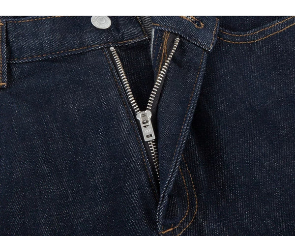Sculpted Curved-Leg Jeans - COPPING THREADS - IDLT