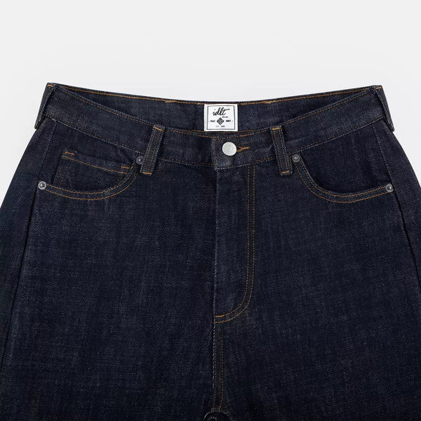 Sculpted Curved-Leg Jeans - COPPING THREADS - IDLT