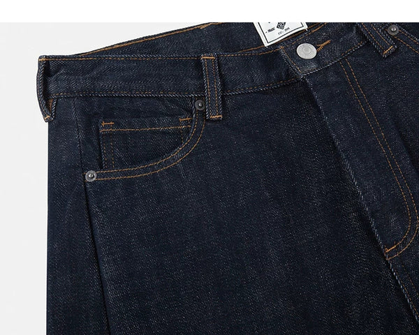 Sculpted Curved-Leg Jeans - COPPING THREADS - IDLT