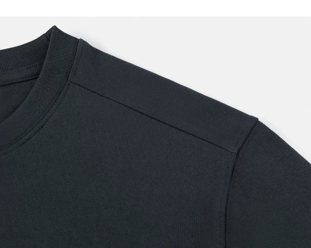 Sculpted Panel Long-Sleeve Tee - COPPING THREADS - IDLT