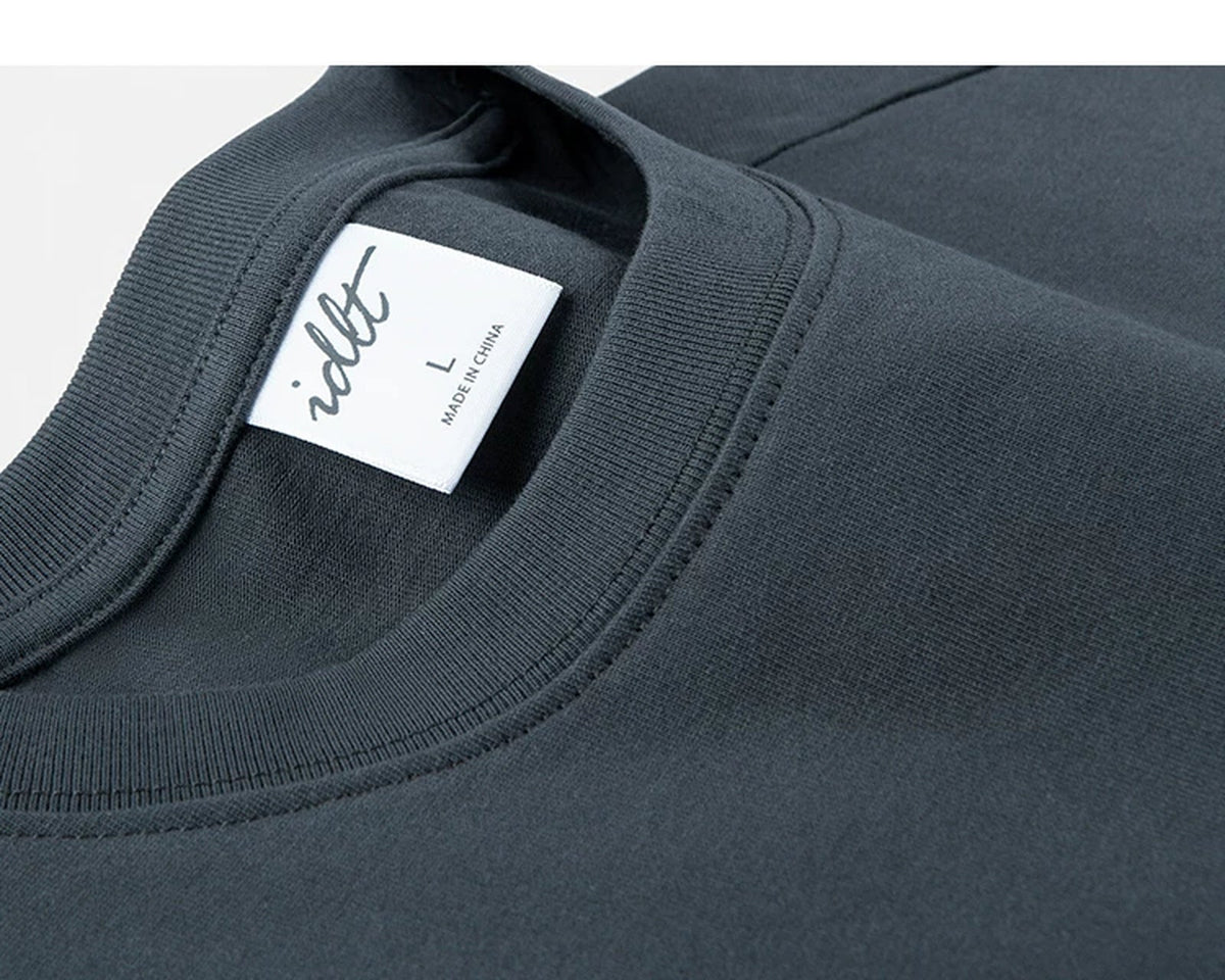 Sculpted Panel Long-Sleeve Tee - COPPING THREADS - IDLT
