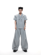 Sculpted Pleated Trousers - COPPING THREADS - ArguE CulturE