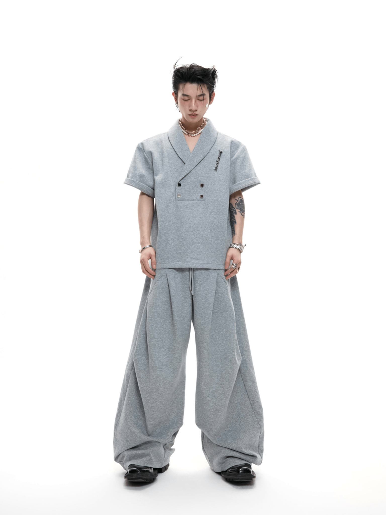 Sculpted Pleated Trousers - COPPING THREADS - ArguE CulturE